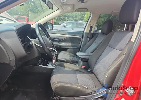 2018 Mitsubishi Outlander Se from USA, damaged, VIN JA4AD3A30JZ035616